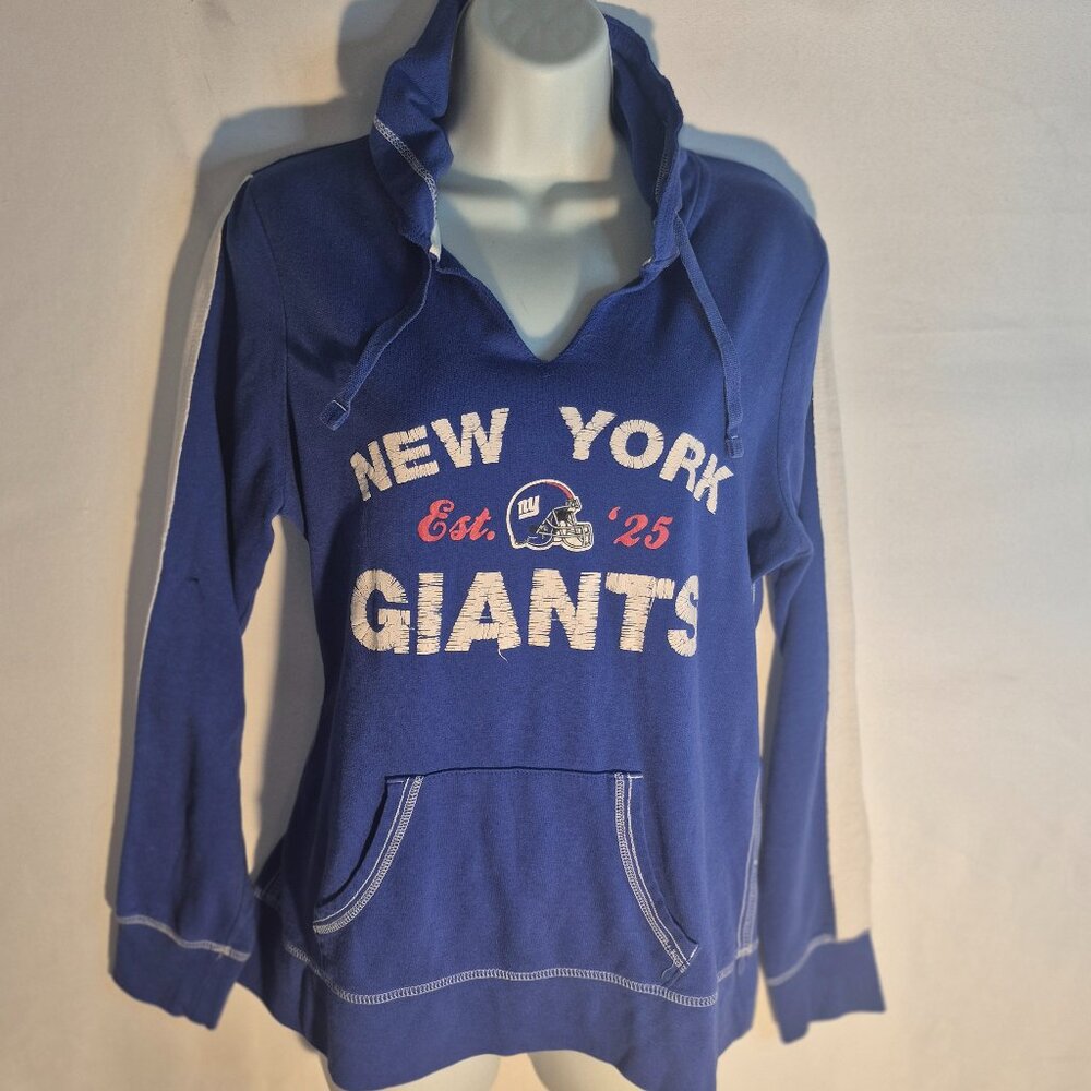 NFL Team apparel New York Giants football hoodie in size Large